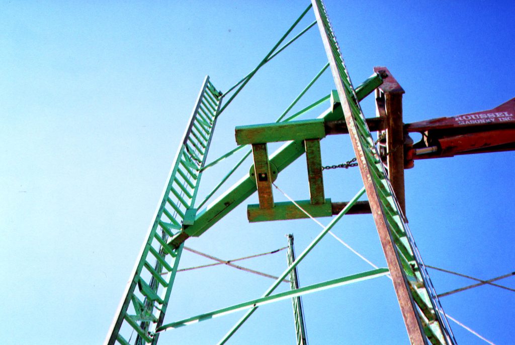 Swivel Forklift Bar for masonry elevating scaffolding